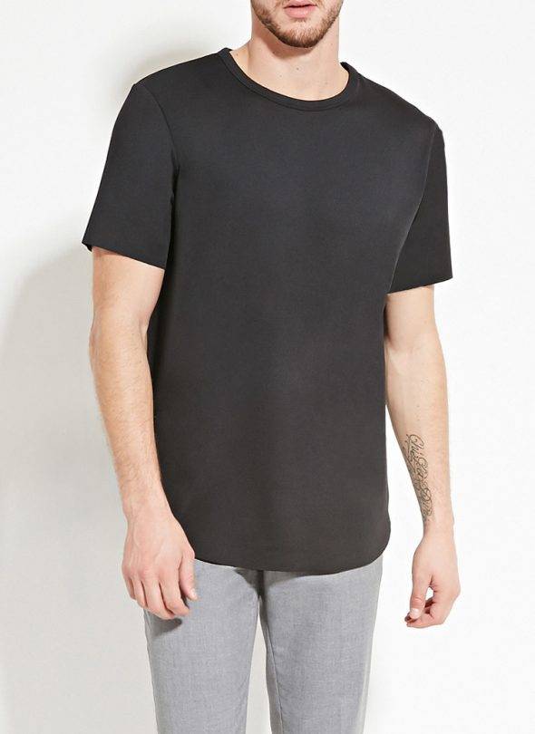 Contrast Trim-Pocket Shirt